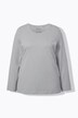 T-shirt Slim Fit, décolleté rond et manches longues