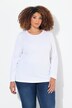 T-shirt Slim Fit, décolleté rond et manches longues