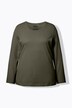 Shirt, slim, ronde hals, lange mouw