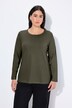 Shirt, slim, ronde hals, lange mouw