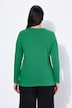 Shirt, slim, ronde hals, lange mouw