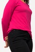 T-shirt Slim Fit, décolleté rond et manches longues