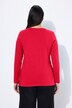T-shirt Slim Fit, décolleté rond et manches longues
