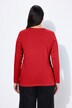 T-shirt Slim Fit, décolleté rond et manches longues