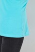 Camisa, slim, cuello redondo, manga larga