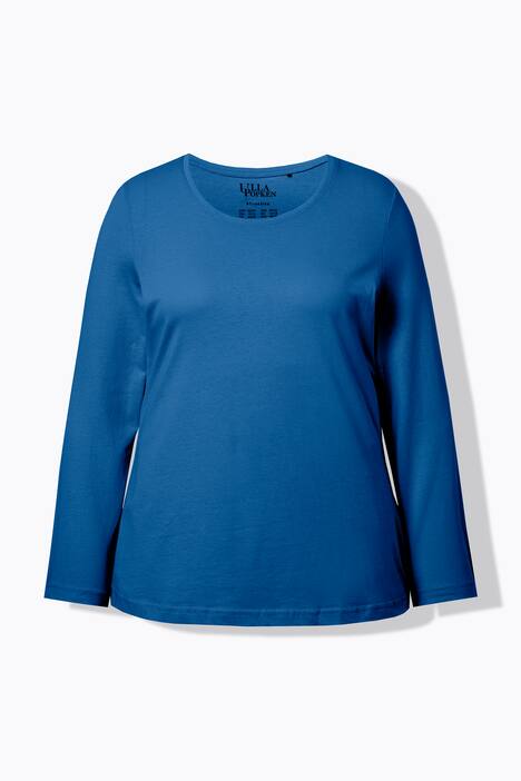 T-shirt Slim Fit, décolleté rond et manches longues