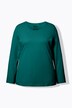T-shirt Slim Fit, décolleté rond et manches longues