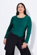 T-shirt Slim Fit, décolleté rond et manches longues