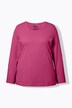 Shirt, slim, ronde hals, lange mouw