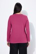 Shirt, slim, ronde hals, lange mouw