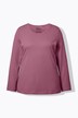 T-shirt Slim Fit, décolleté rond et manches longues