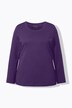 Shirt, Slim, Rundhalsausschnitt, Langarm
