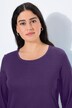 Shirt, Slim, Rundhalsausschnitt, Langarm