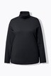 T-shirt coupe Slim Fit, manches longues et col roulé