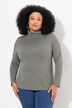 Maglia dolcevita dal taglio aderente con maniche lunghe