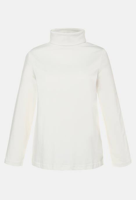Shirt, Rollkragen, Slim, Baumwolle, Öko-Tex 100