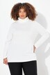 T-shirt coupe Slim Fit, manches longues et col roulé