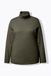 T-shirt coupe Slim Fit, manches longues et col roulé