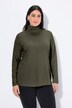 T-shirt coupe Slim Fit, manches longues et col roulé
