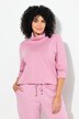 T-shirt coupe Slim Fit, manches longues et col roulé