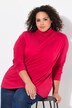 T-shirt coupe Slim Fit, manches longues et col roulé