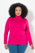 T-shirt coupe Slim Fit, manches longues et col roulé