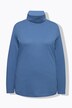 T-shirt coupe Slim Fit, manches longues et col roulé