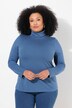 T-shirt coupe Slim Fit, manches longues et col roulé