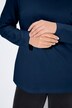 T-shirt coupe Slim Fit, manches longues et col roulé
