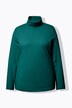 Camiseta, cuello alto, slim, manga larga
