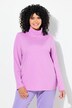 T-shirt coupe Slim Fit, manches longues et col roulé