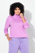 T-shirt coupe Slim Fit, manches longues et col roulé