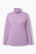 T-shirt coupe Slim Fit, manches longues et col roulé