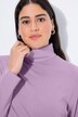 T-shirt coupe Slim Fit, manches longues et col roulé