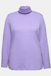 T-shirt coupe Slim Fit, manches longues et col roulé