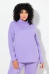 T-shirt coupe Slim Fit, manches longues et col roulé