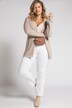 Pantalon Mony, coupe conique légèrement étroite, zips