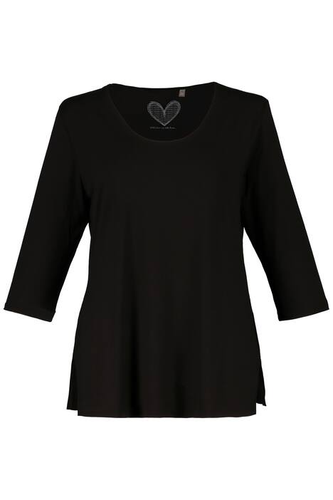 Shirt, slim fit, zijsplitten