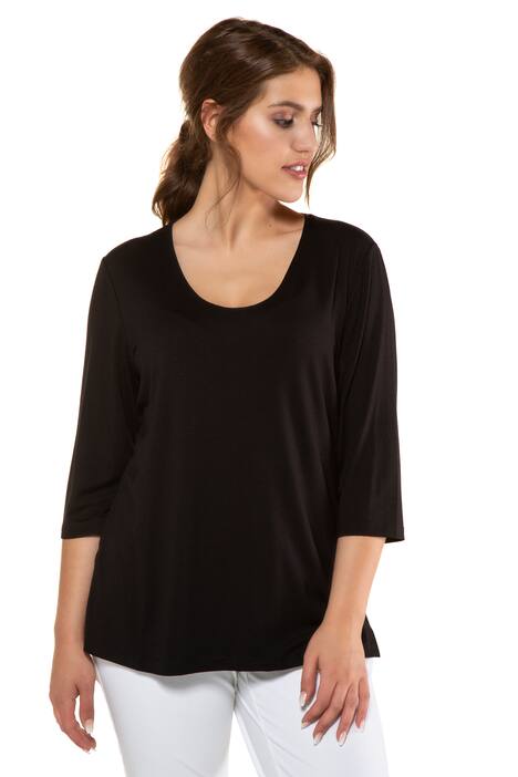Shirt, slim fit, zijsplitten
