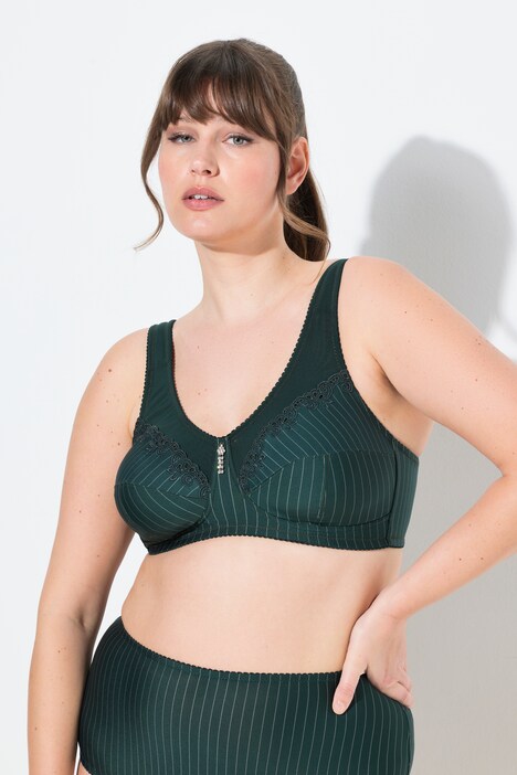 Steun beha, zonder beugel, strass-hanger, cup C - G