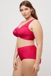Soutien-gorge de maintien sans armatures, pendentif en strass - bonnet B-G