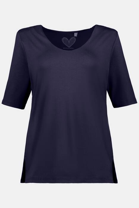 Shirt, doppelter Stoff, Stretchkomfort, Viskose-Crêpe, selection