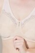 Soutien-gorge de maintien, sans armatures, dentelle - bonnet C-G