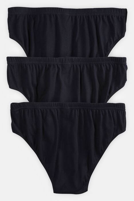 Slips, 3er Pack, CECEBA, Elastikbund, Baumwolle
