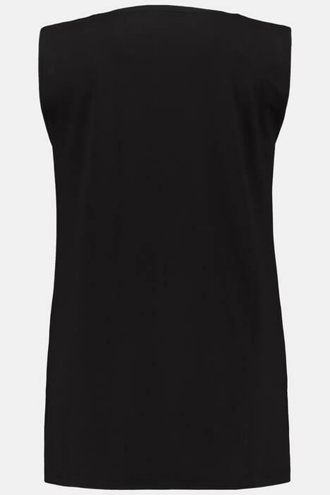 Top, Stretch, Seitenschlitze, Crêpe-Qualität, selection