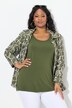 Top, ronde hals, classic, stretch, brede schouderbandjes, mouwloos