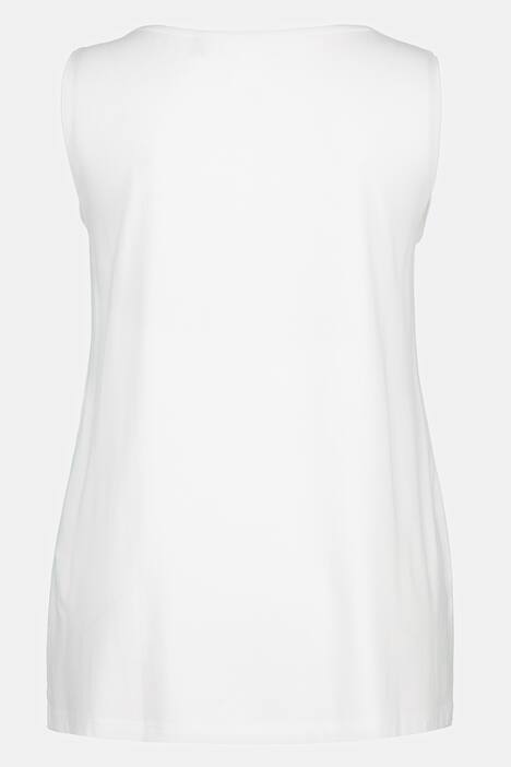Essential Rayon Round Neck Slinky Stretch Knit Tank