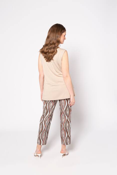 Hose, Leinenstretch, Ethno-Design, selection