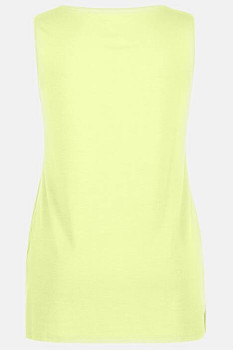 Essential Rayon Round Neck Slinky Stretch Knit Tank