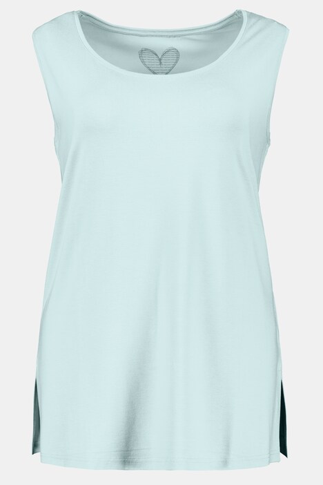 Essential Rayon Round Neck Slinky Stretch Knit Tank